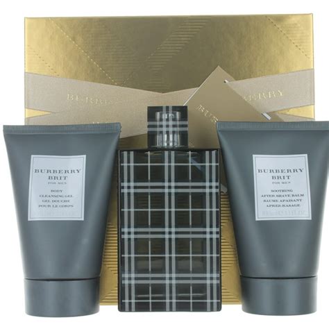 burberry brit men's aftershave